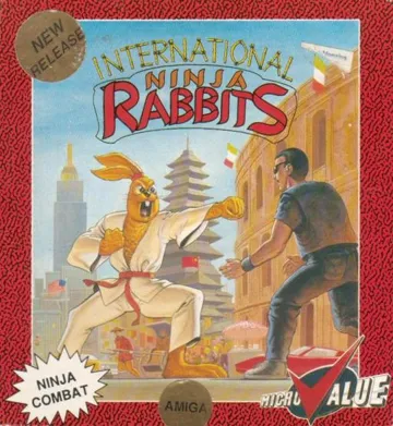 International Ninja Rabbits box cover front